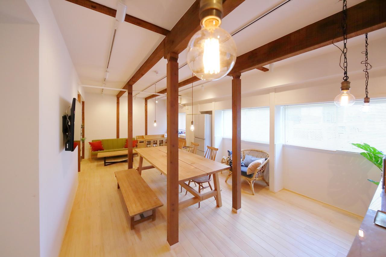 Raku Hostel Osaka Buitenkant foto